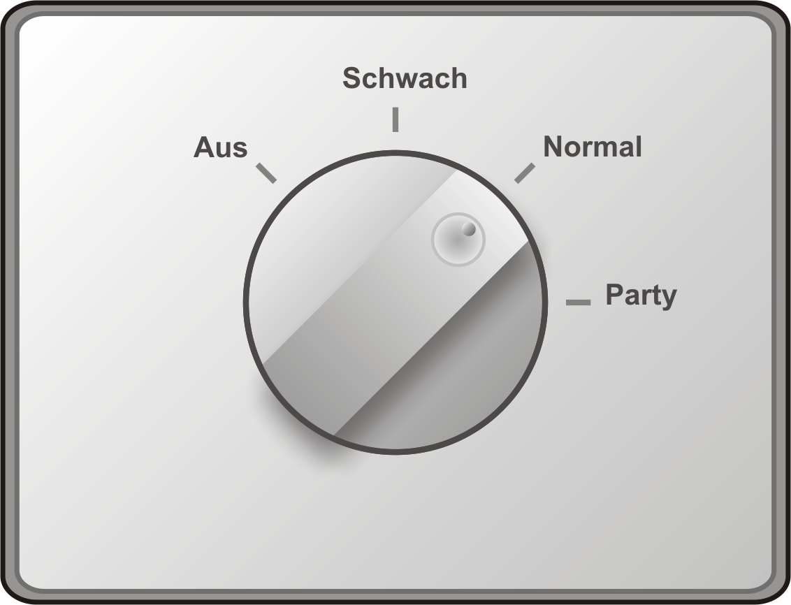 freie L&uuml;ftung schwankt