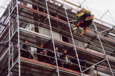 Passivhaus Richtfest in Hamburg Eimsb&uuml;ttel